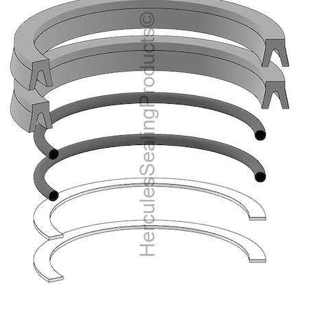 Atlas - After Market Parts Hydraulic Cylinder Repair Kit- I-PK-N-N-5-6 VH00LH060